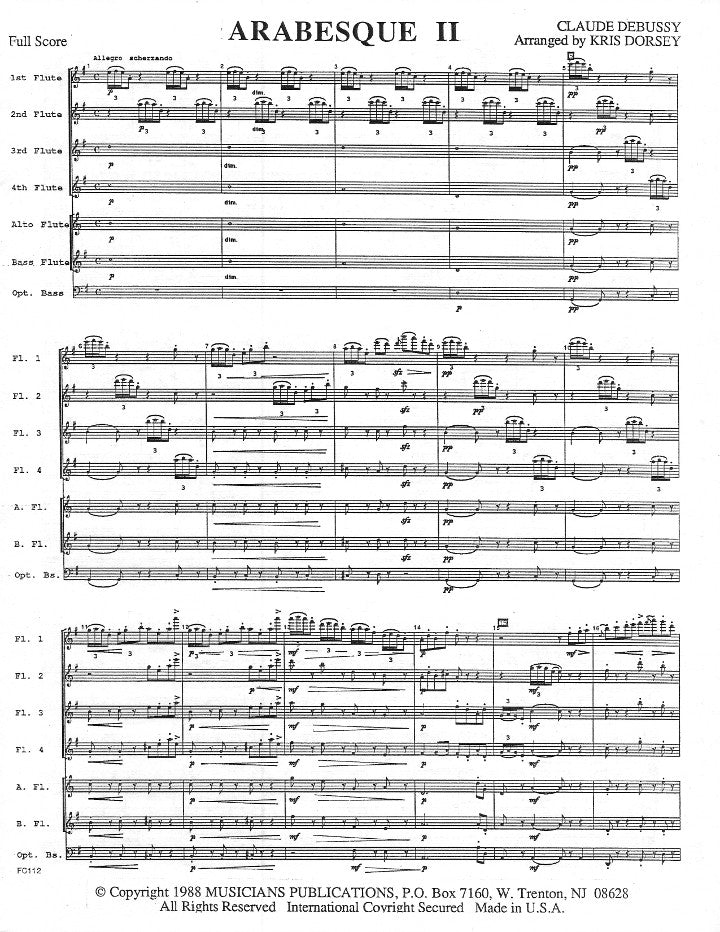 Debussy, C :: Second Arabesque
