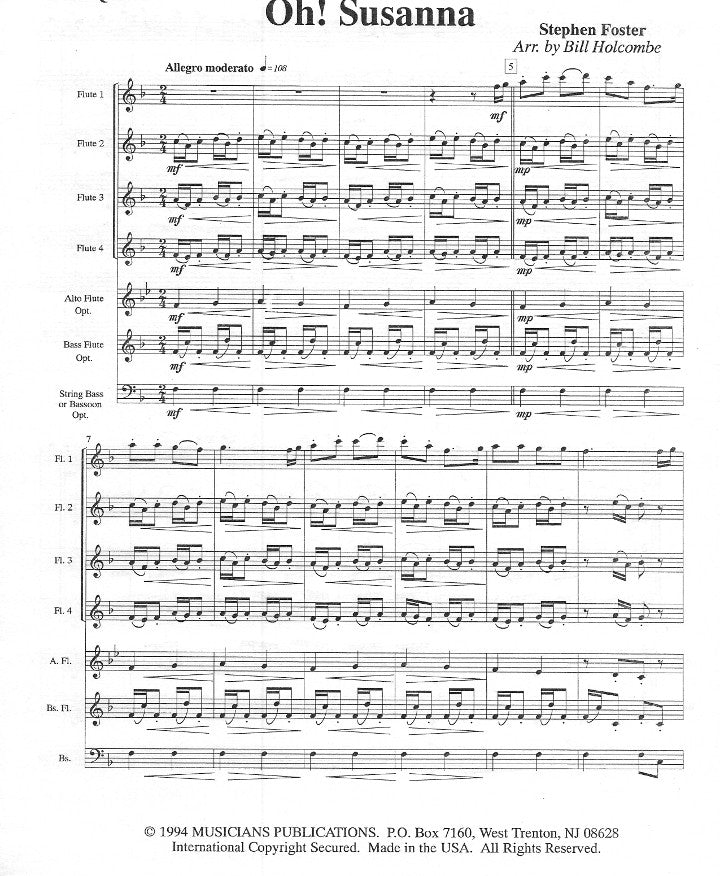 Foster, S :: Oh! Susanna