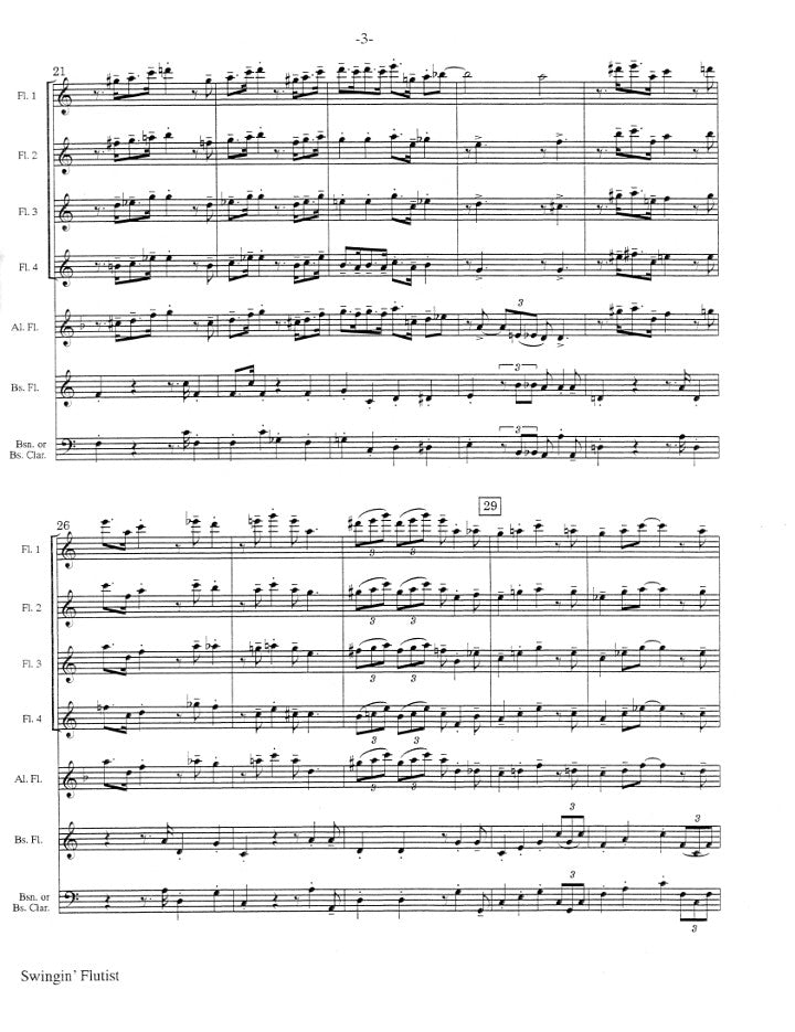 Holcombe, B :: Swingin' Flutist