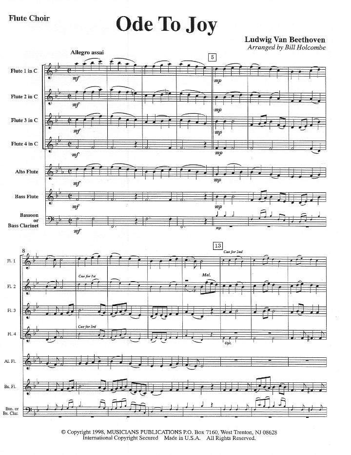 Beethoven, L :: Ode to Joy