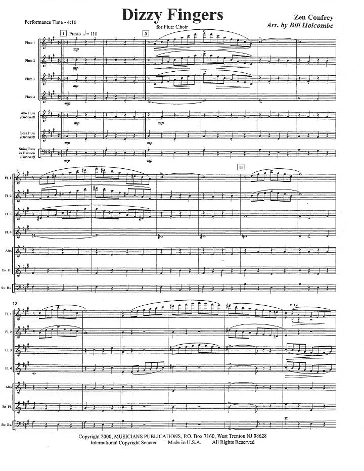 Confrey, Z :: Dizzy Fingers