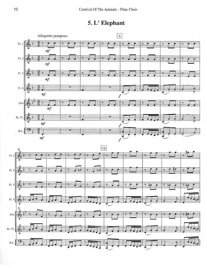 Saint-Saens, C :: Carnival of the Animals