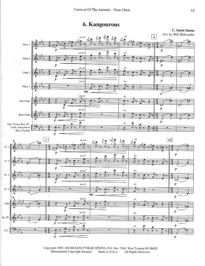 Saint-Saens, C :: Carnival of the Animals