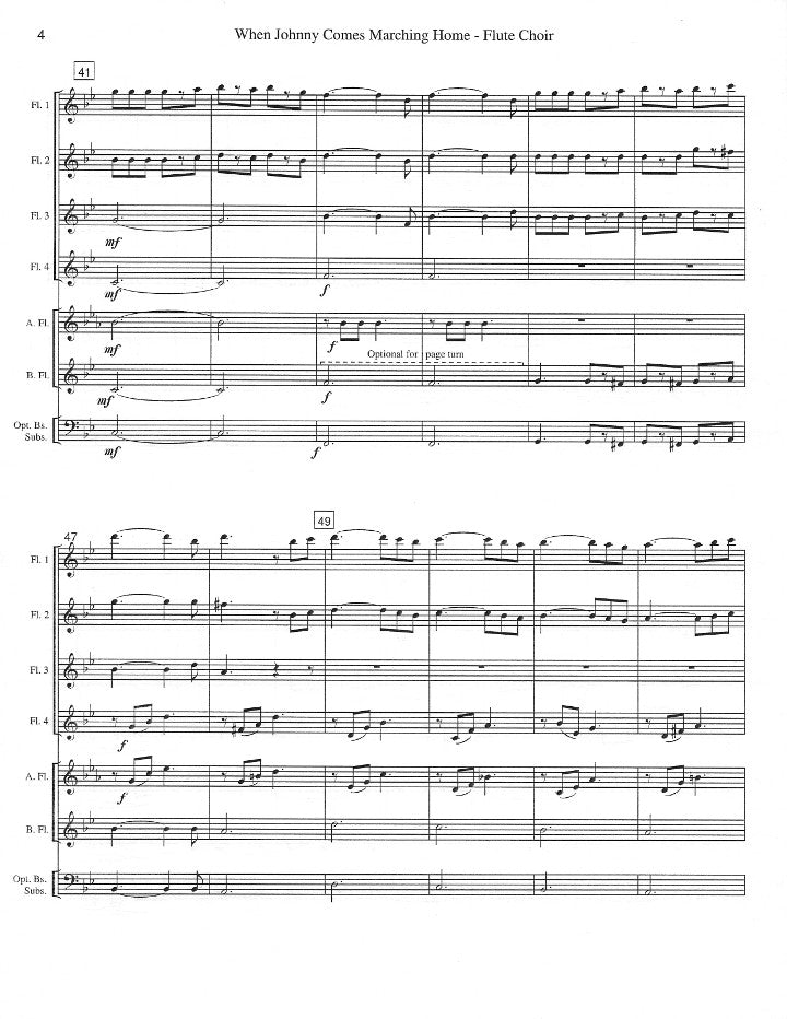 Traditional :: When Johnny Comes Marching Home