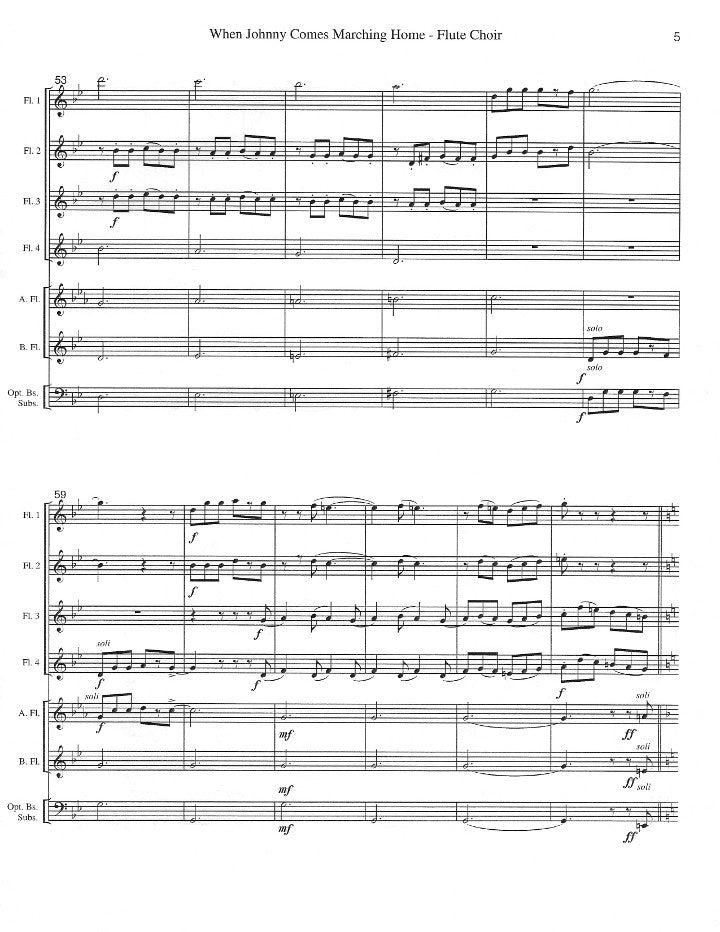 Traditional :: When Johnny Comes Marching Home