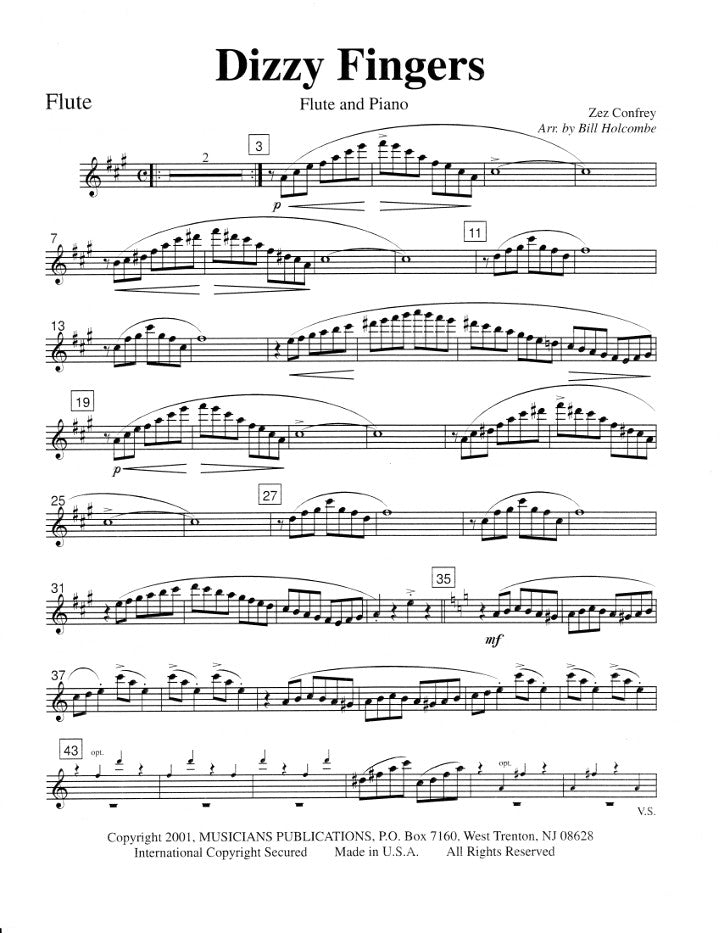 Confrey, Z :: Dizzy Fingers