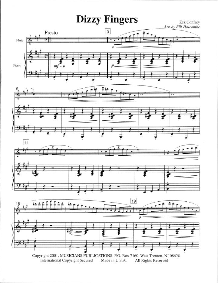 Confrey, Z :: Dizzy Fingers