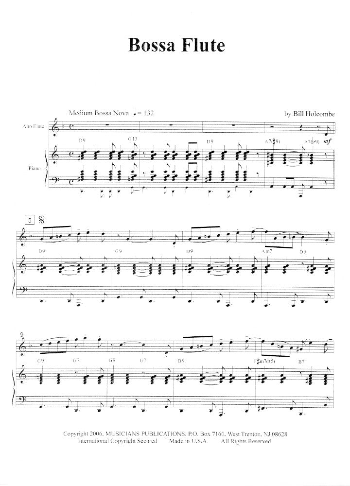 Holcombe, B :: Bossa Flute
