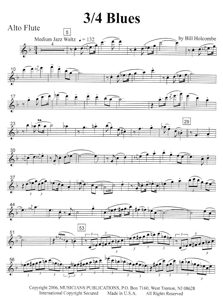 Holcombe, B :: 3/4 Blues