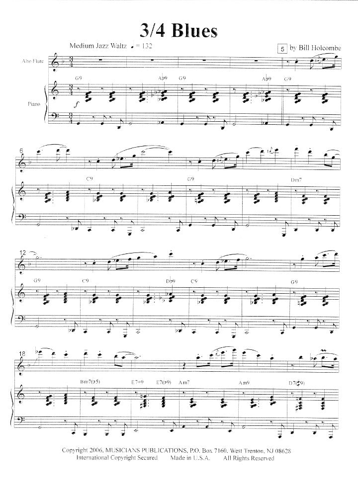 Holcombe, B :: 3/4 Blues