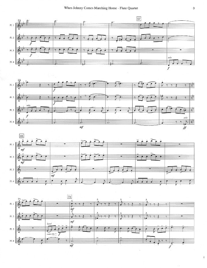 Traditional :: When Johnny Comes Marching Home