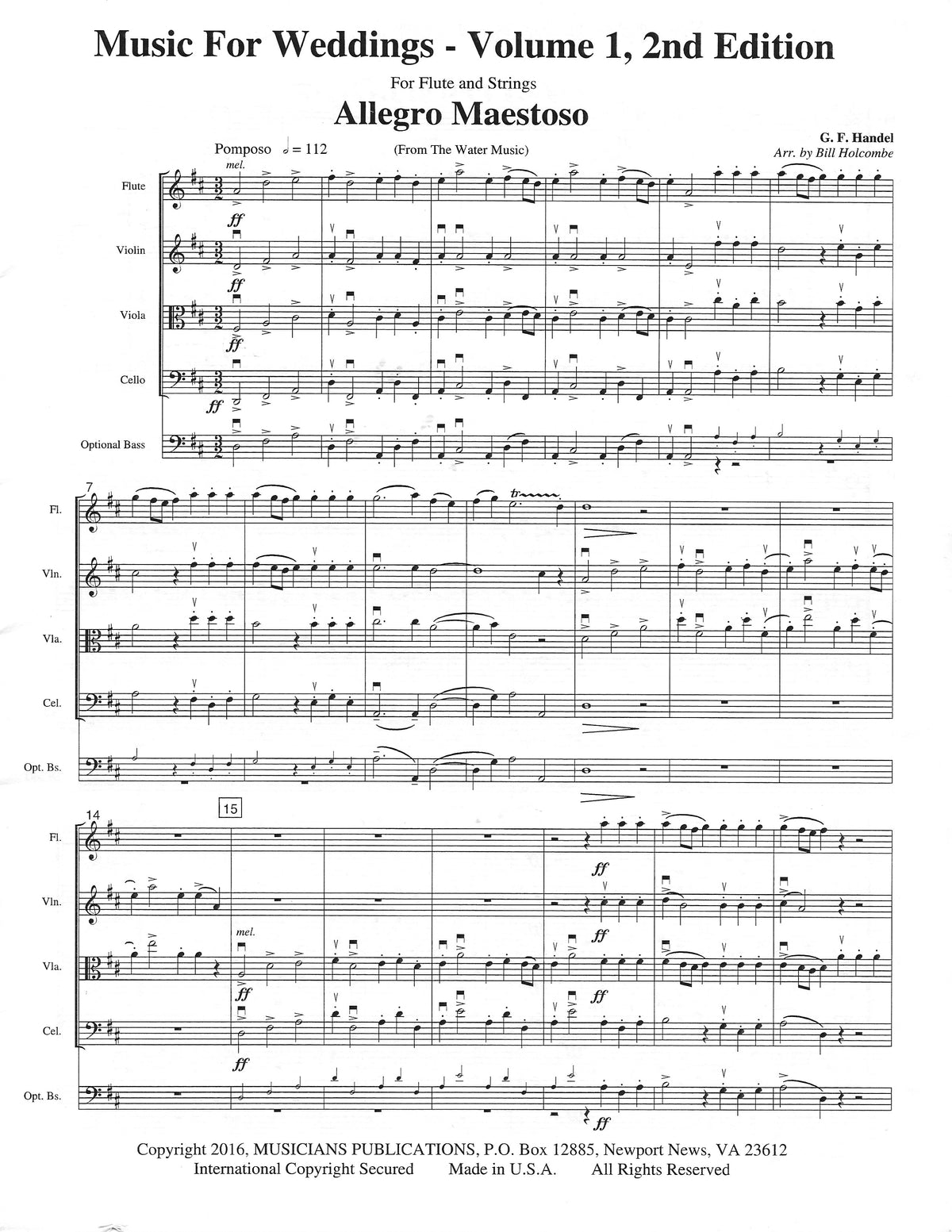Various :: Music for Weddings Vol. 1