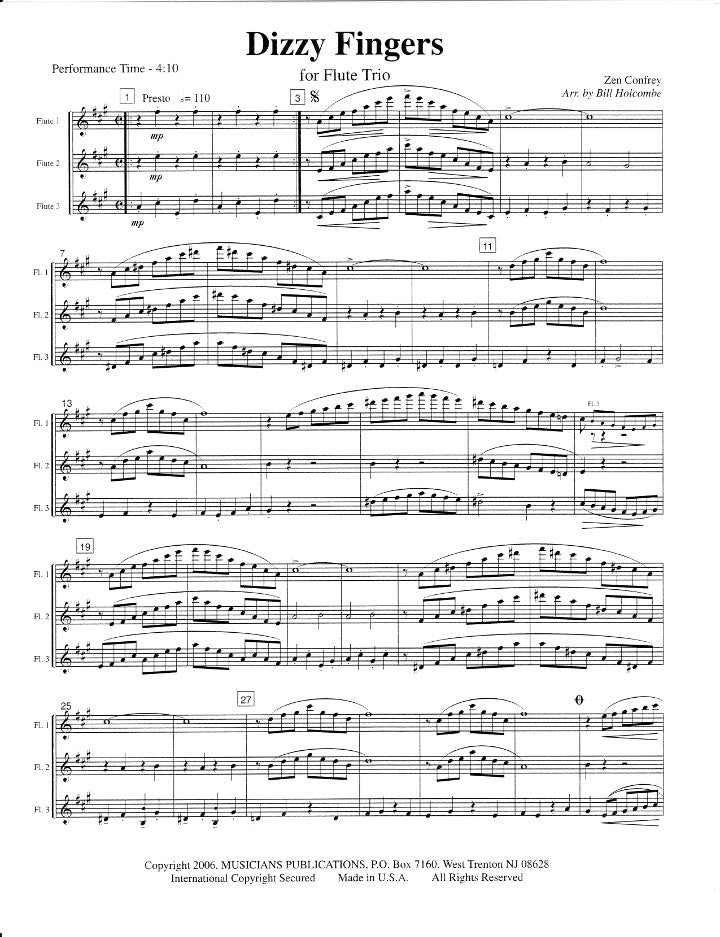 Confrey, Z :: Dizzy Fingers