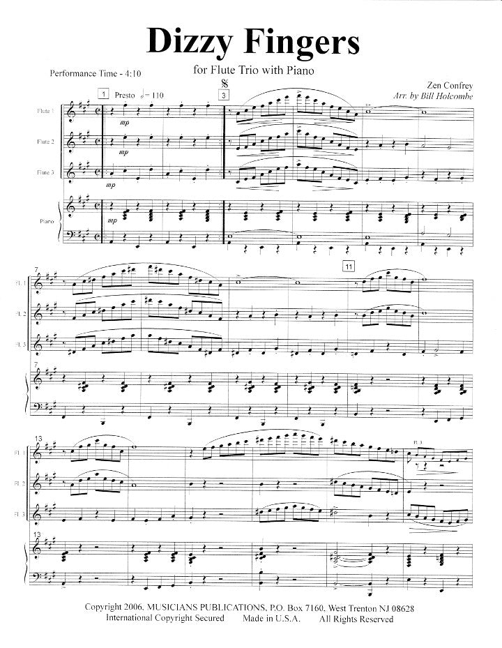 Confrey, Z :: Dizzy Fingers