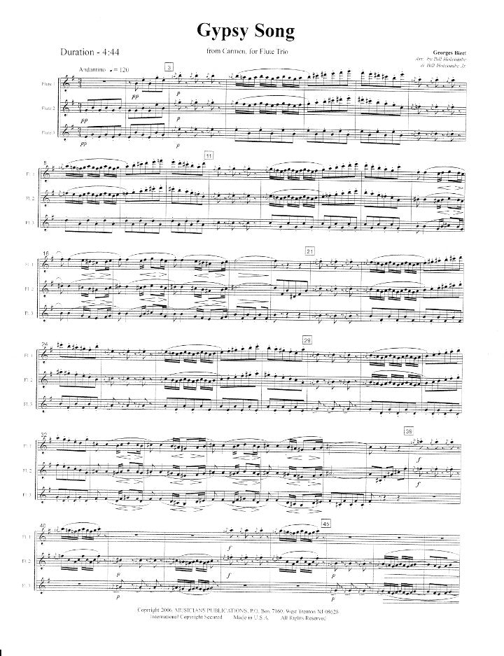 Bizet, G :: Gypsy Song