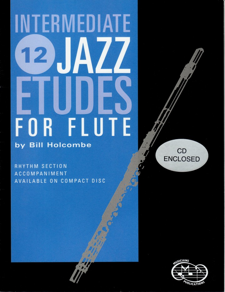 Holcombe, B :: 12 Jazz Etudes for Flute Intermediate