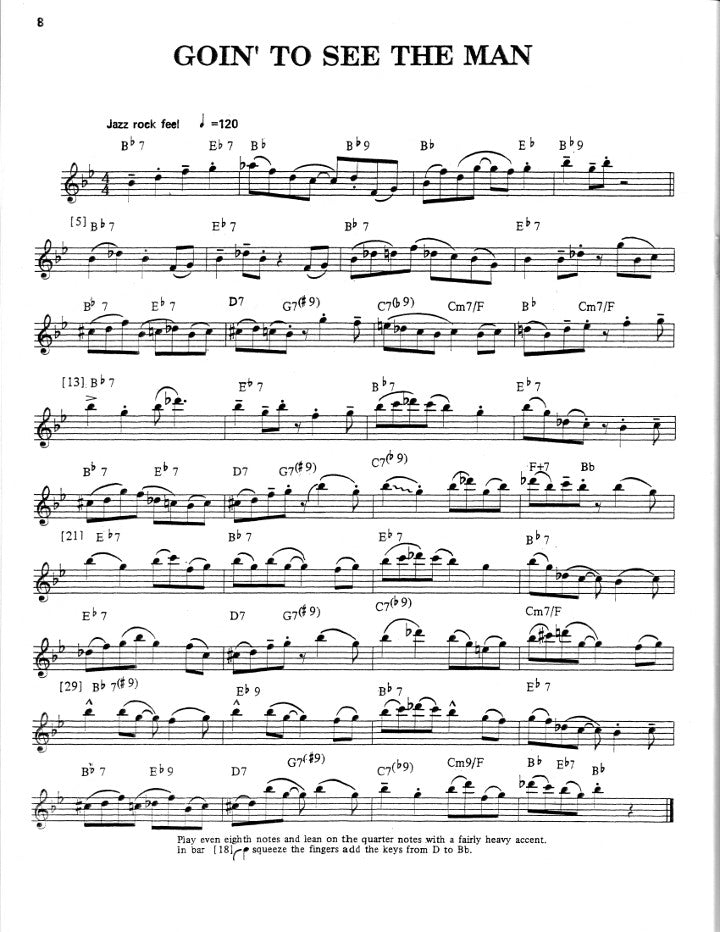 Holcombe, B :: 12 Jazz Etudes for Flute Intermediate