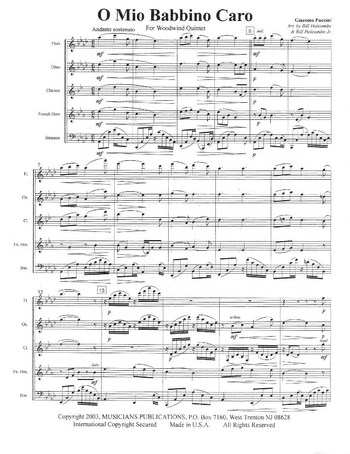 Puccini, G :: O Mio Babbino Caro [Oh! My Beloved Daddy]