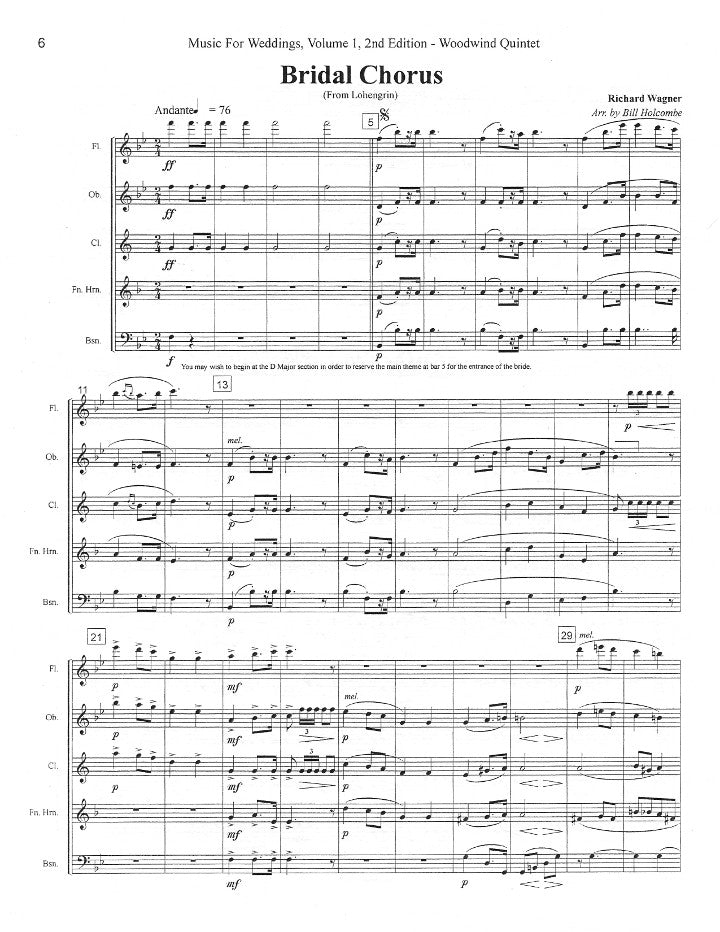 Various :: Music for Weddings Vol 1, 2nd Ed.