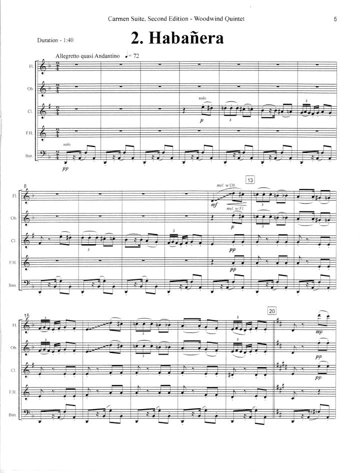 Bizet, G :: The Carmen Suite