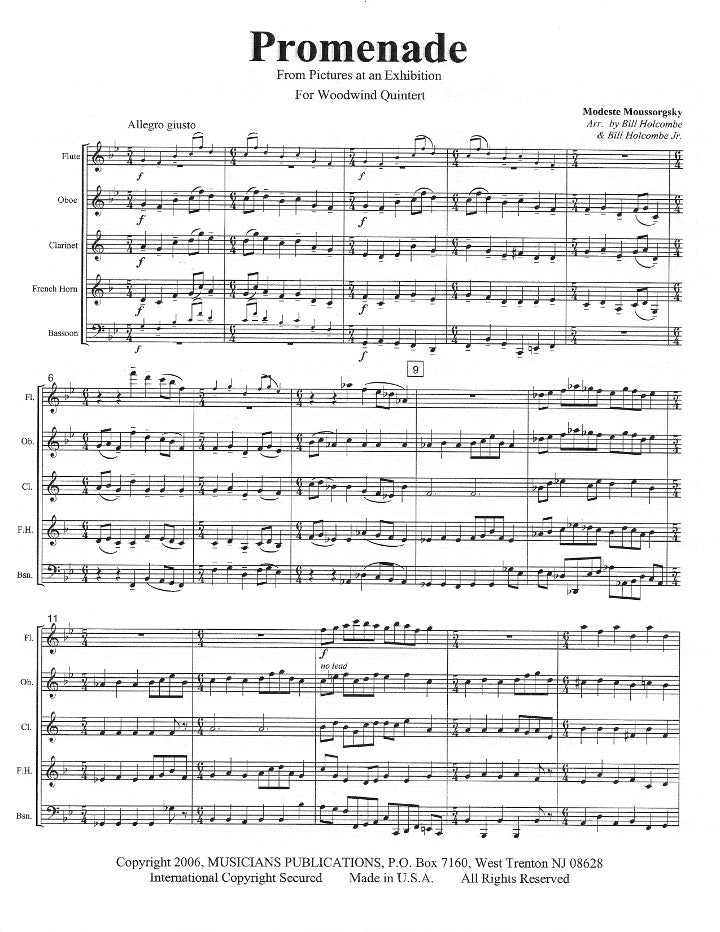 Mussorgsky, M :: Promenade