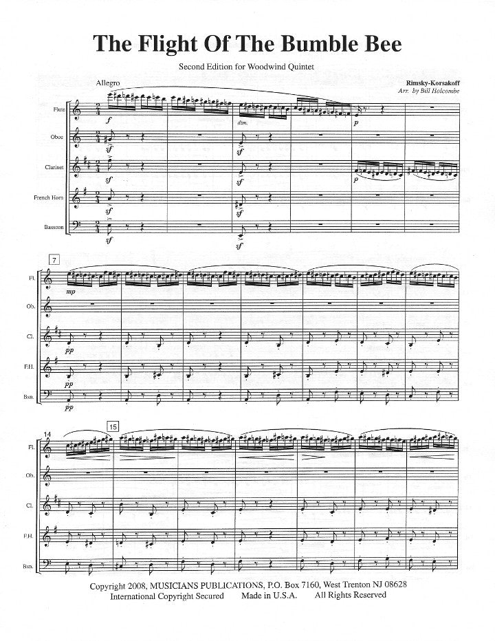 Rimsky-Korsakov, N :: Flight of the Bumble Bee, 2nd Ed.