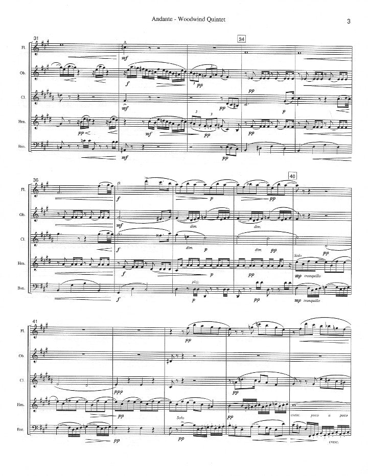 Dvorak, A :: Andante