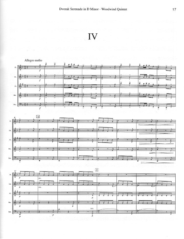 Dvorak, A :: Serenade in D minor op. 44