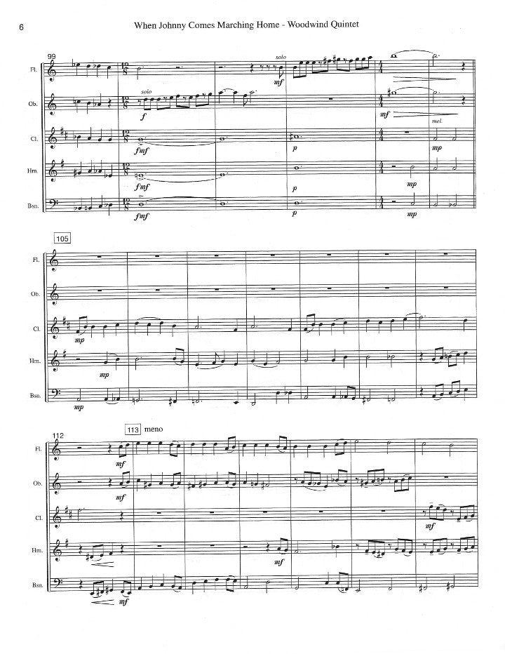 Traditional :: When Johnny Comes Marching Home
