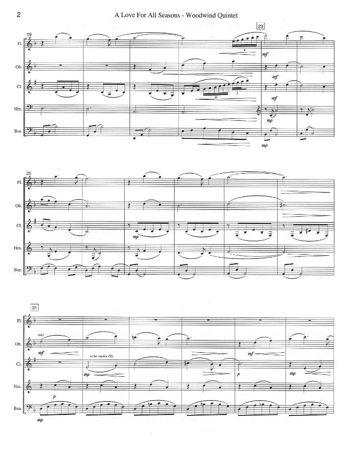 Holcombe, B :: A Love For All Seasons