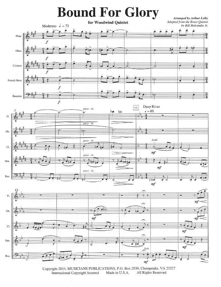 Traditional :: Bound For Glory
