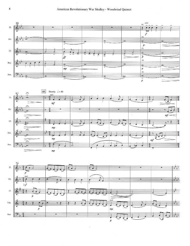 Traditional :: American Revolutionary War Medley