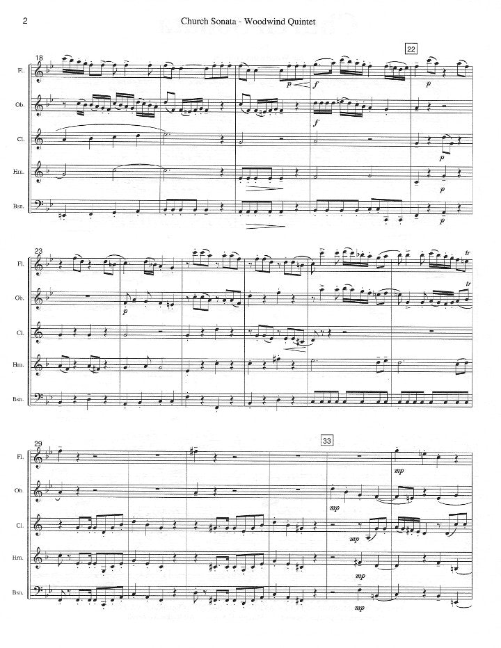 Traditional :: Church Sonata No. 6