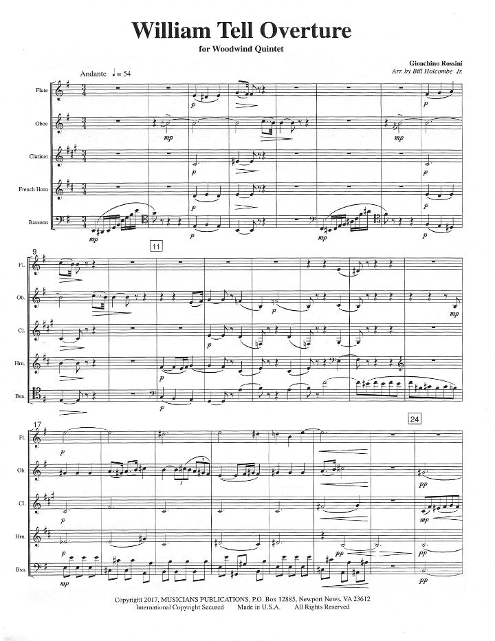 Rossini, G :: William Tell Overture