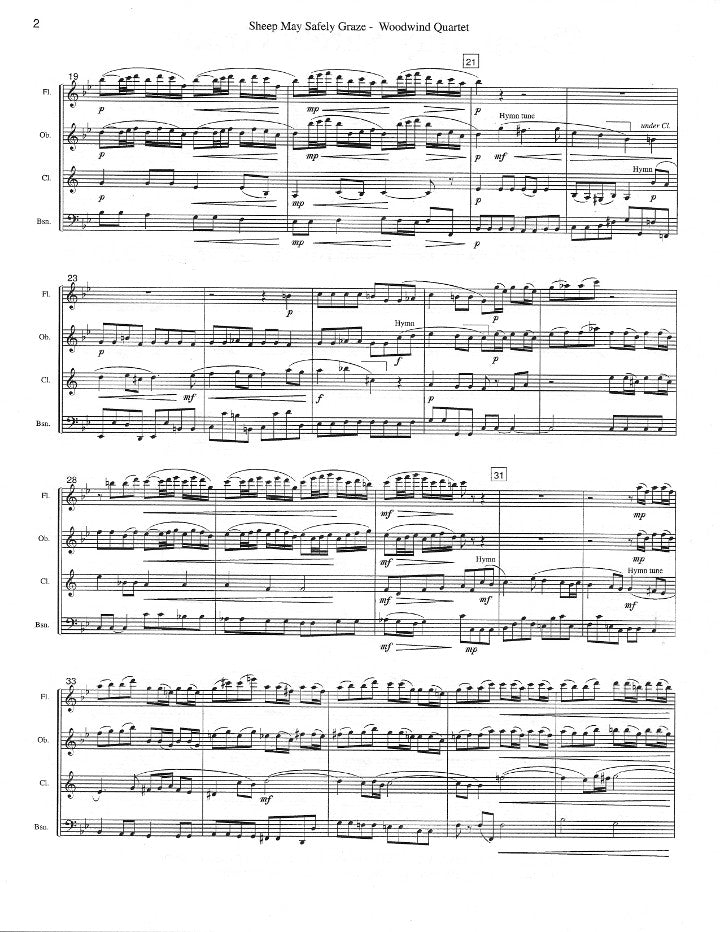Bach, JS :: Sheep May Safely Graze
