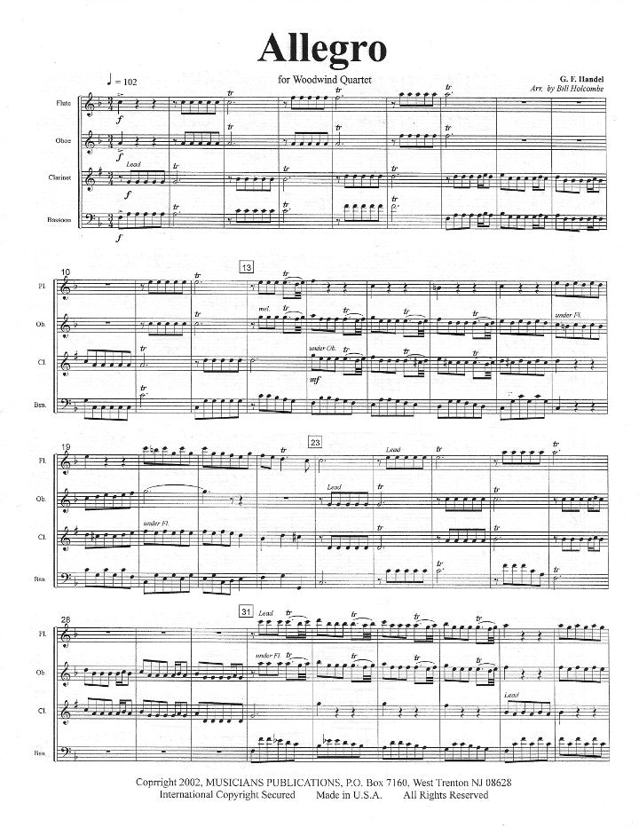 Handel, GF :: Water Music Suite