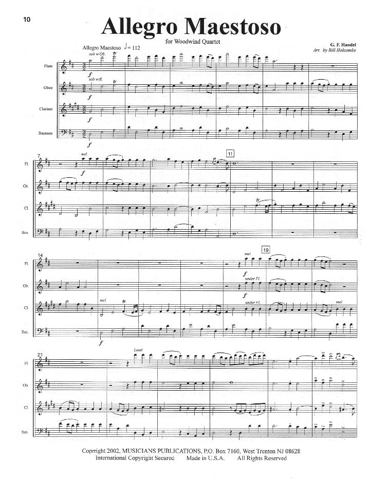 Handel, GF :: Water Music Suite