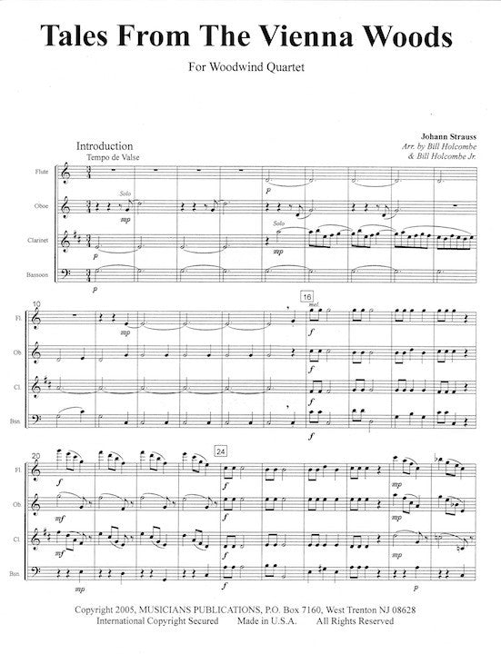 Strauss, J :: Tales from the Vienna Woods