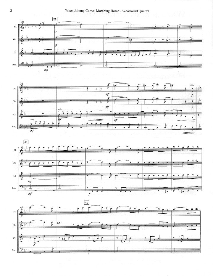 Traditional :: When Johnny Comes Marching Home
