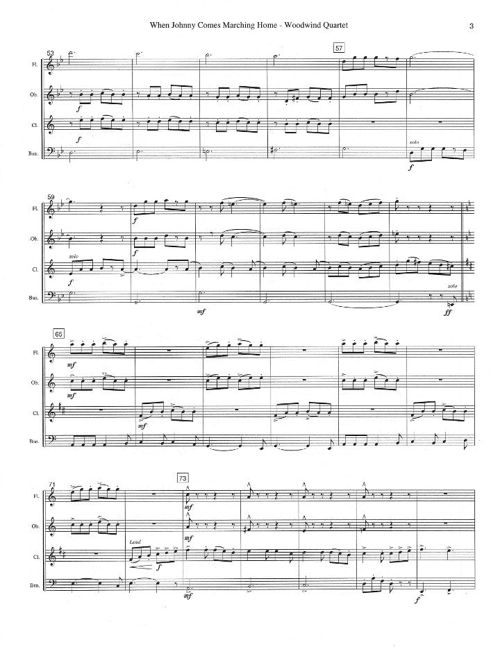 Traditional :: When Johnny Comes Marching Home