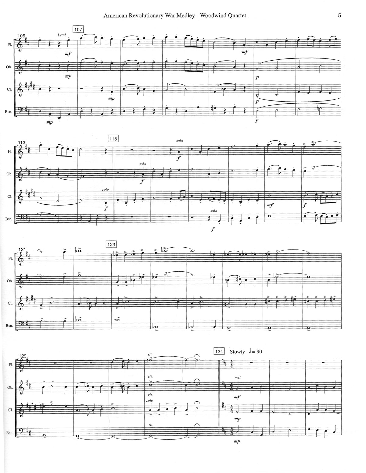 Villanueva, JA :: American Revolutionary War Medley