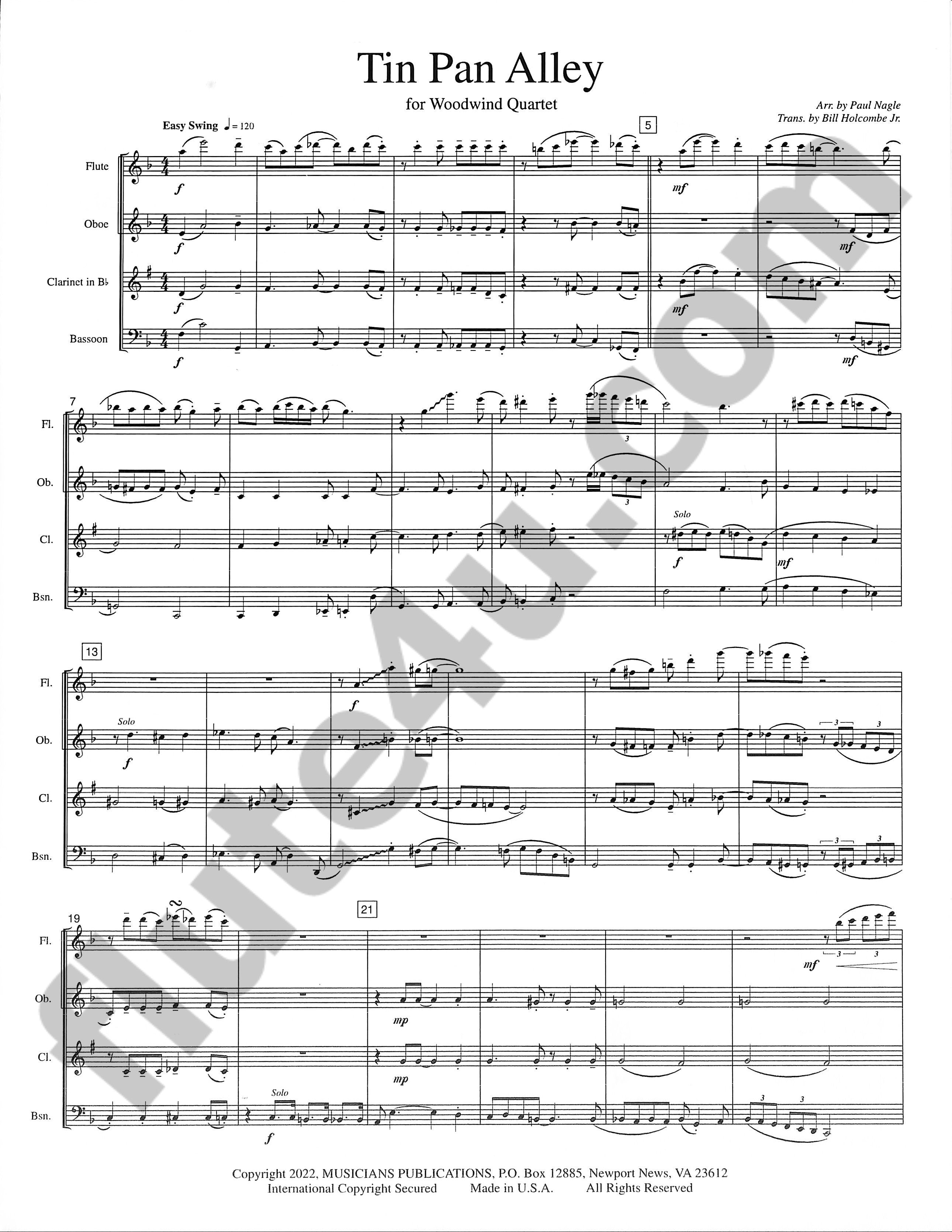 Nagle, P :: Tin Pan Alley