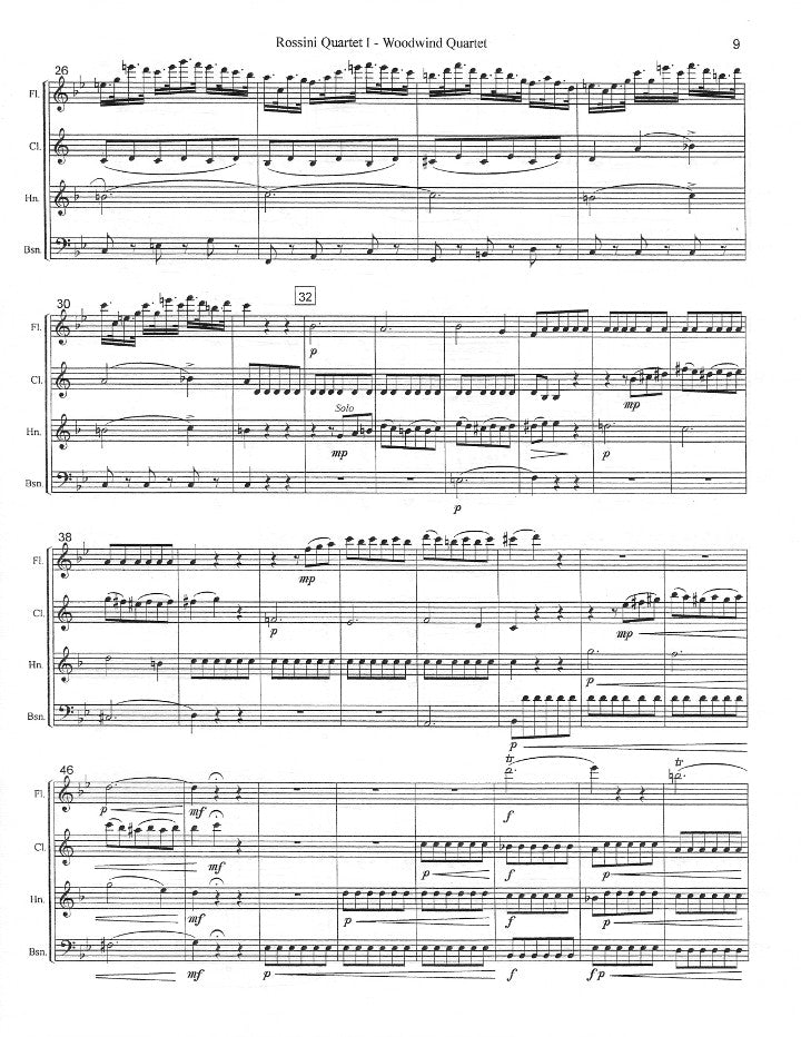Rossini, G :: Quartet I