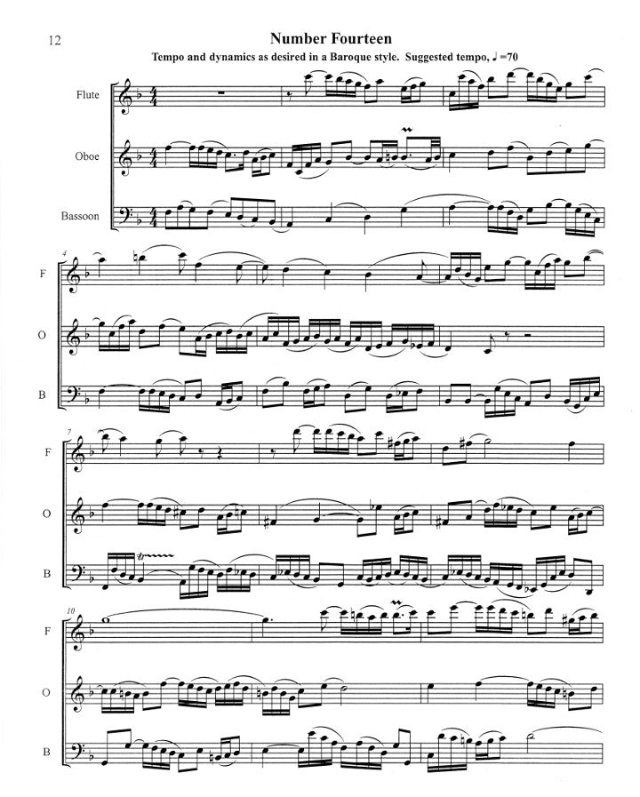 Holcombe, B :: Bach 3-Part Inventions Woodwind Trio, Vol III