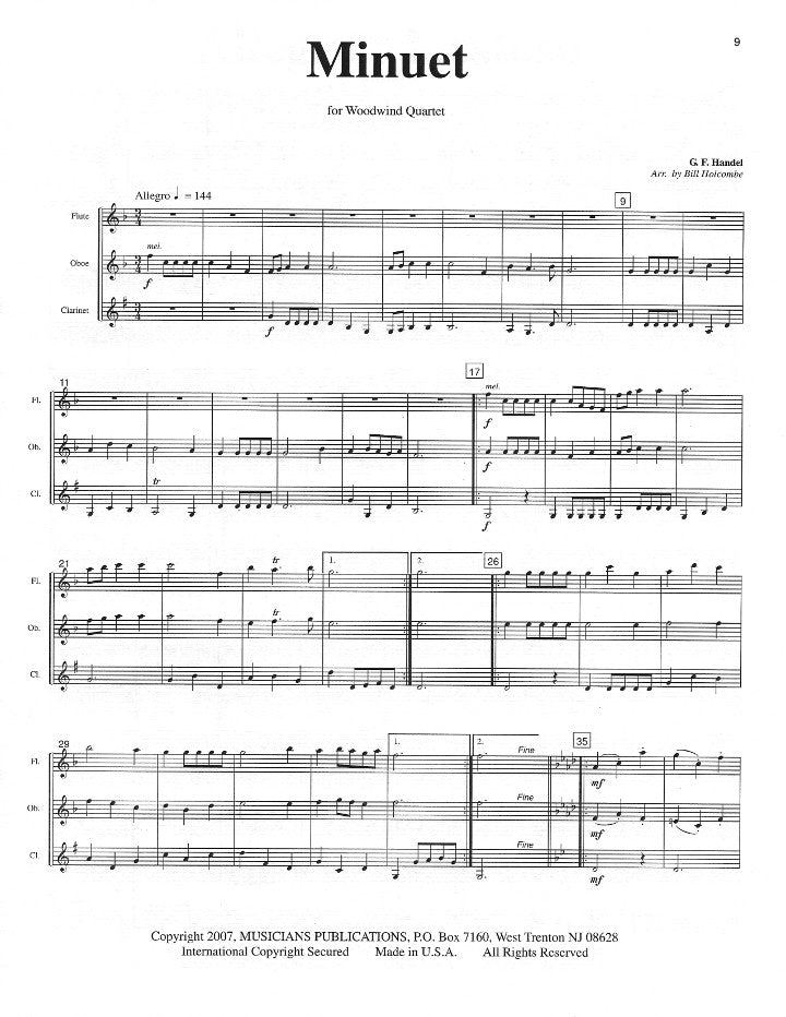 Handel, GF :: Water Music Suite