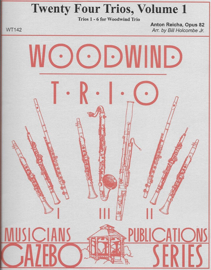 Reicha, A :: Twenty Four Trios Opus 82 - Volume 1
