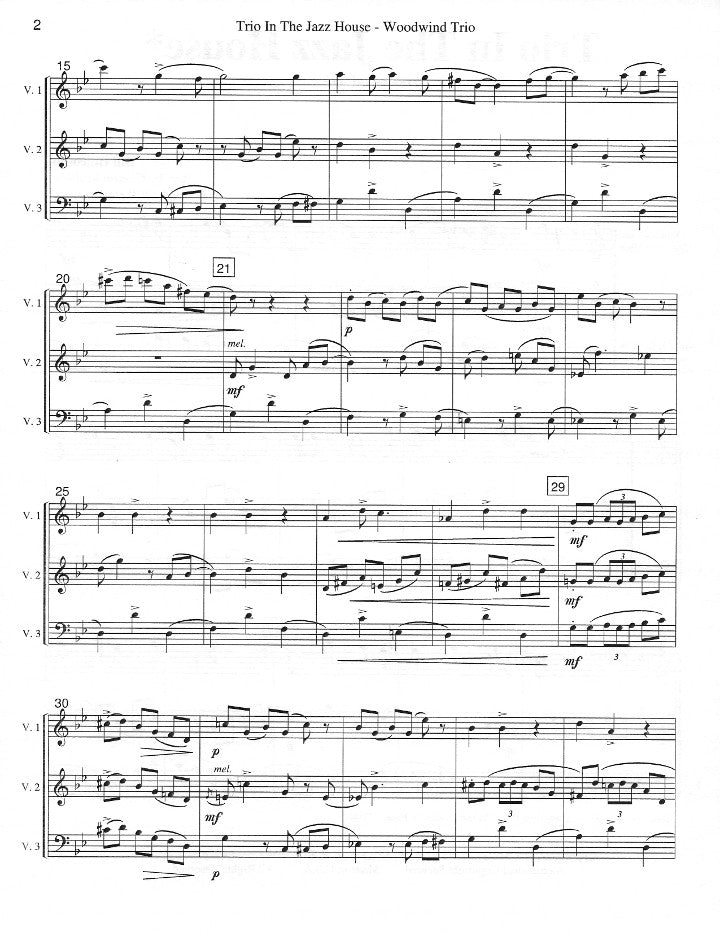 Holcombe, B :: Trio In The Jazz House