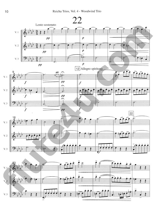 Reicha, A :: Twenty Four Trios Opus 82 - Volume 4