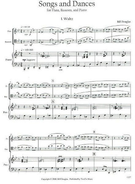 Douglas, B :: Songs & Dances