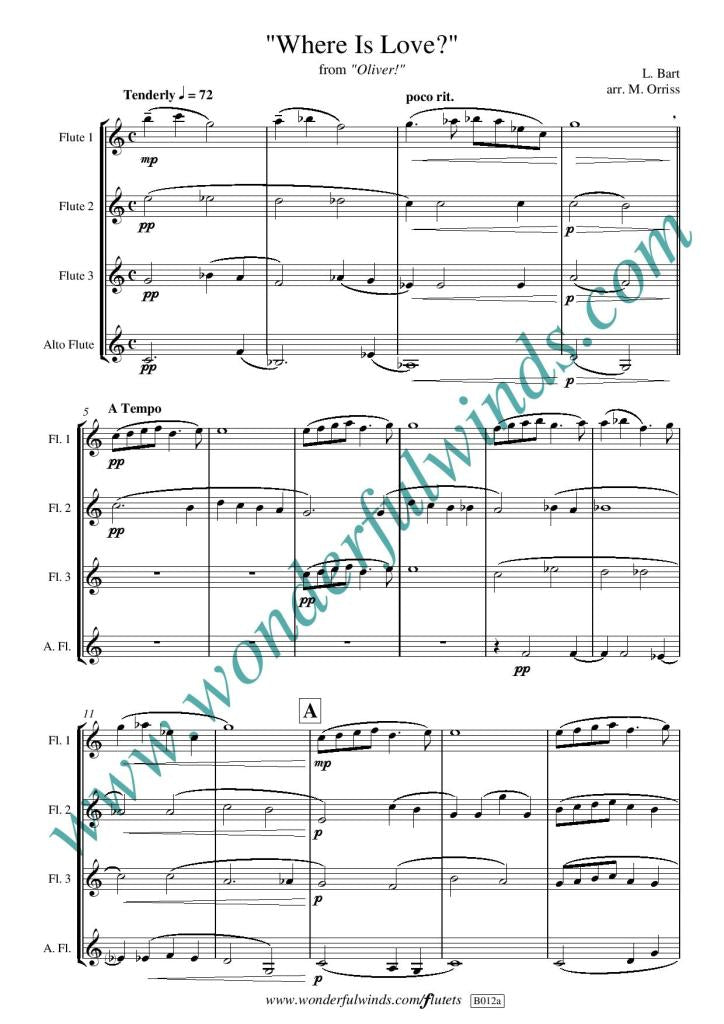 Bart, L :: 'Where Is Love?' from 'Oliver!'
